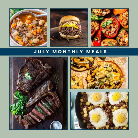 July Monthly Meals: Summer Comfort