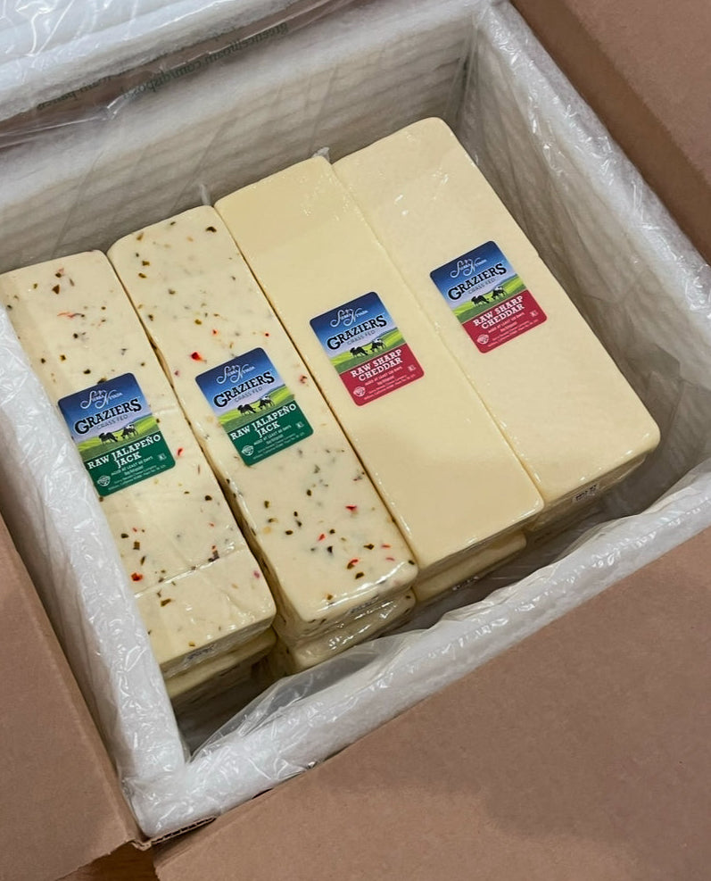 Raw Cheese 5lb Blocks – Canyon Valley Provisions