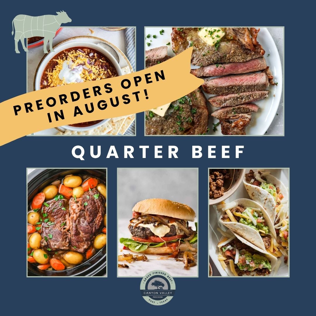 Quarter Beef Deposit
