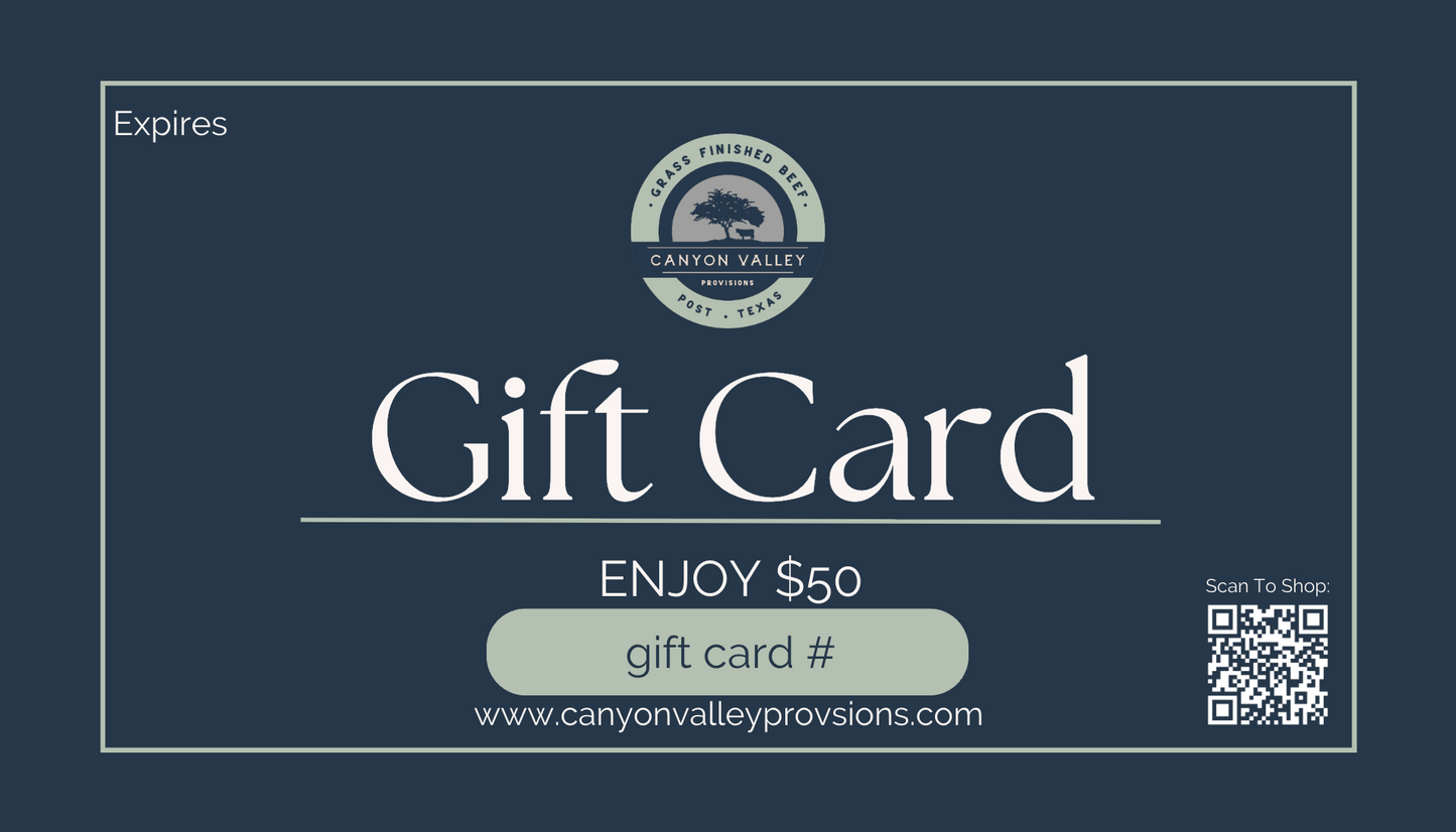 Digital Gift Card