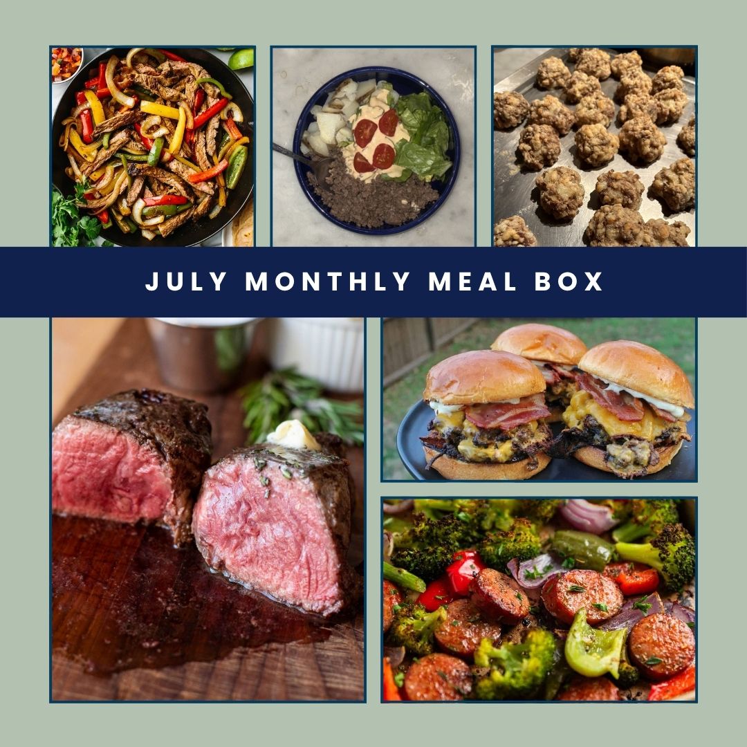 July Monthly Meal Box Recipes