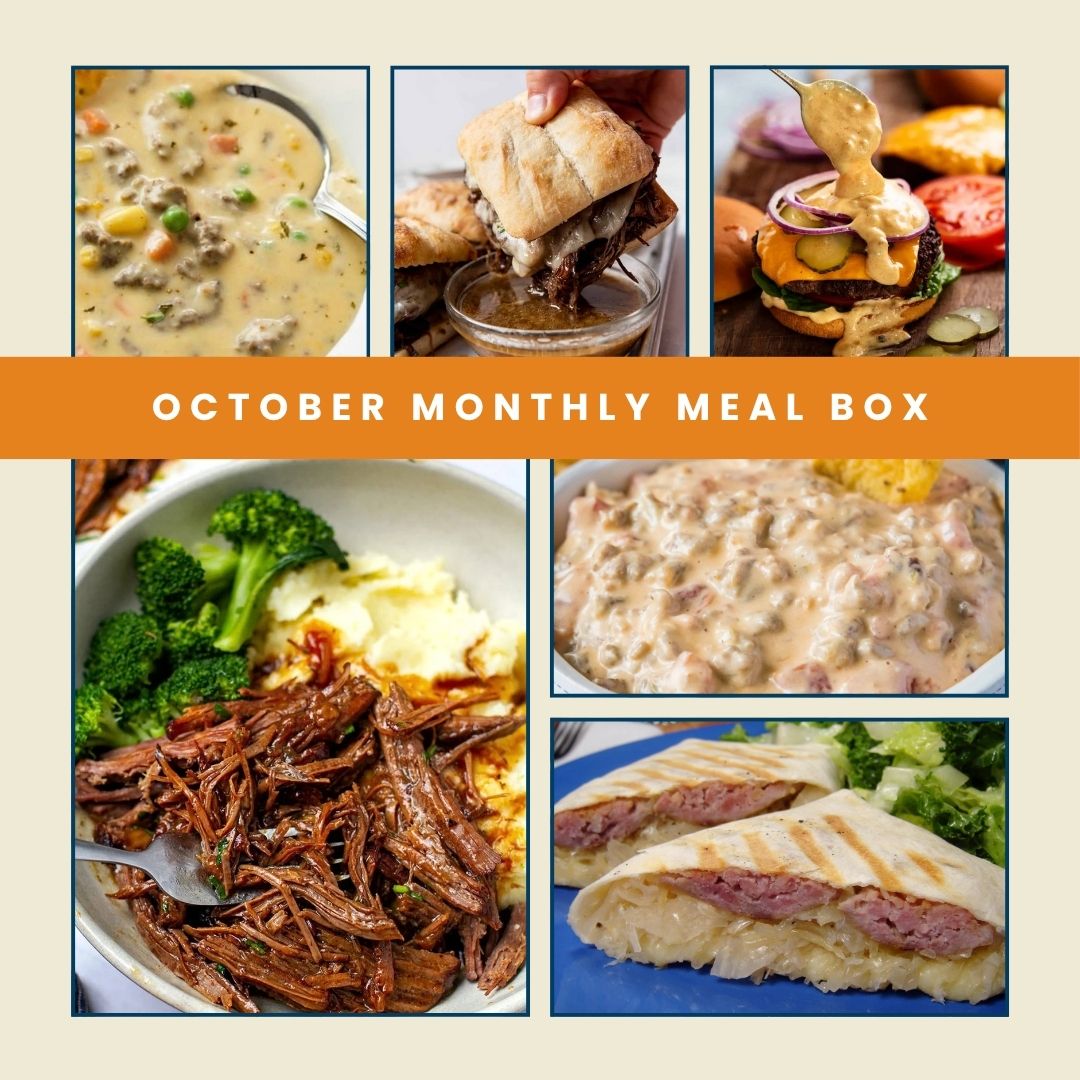 October Monthly Meals