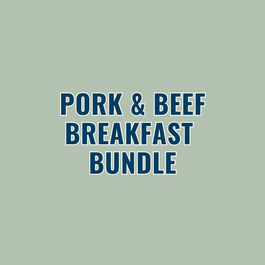 Pork & Beef Breakfast Bundle