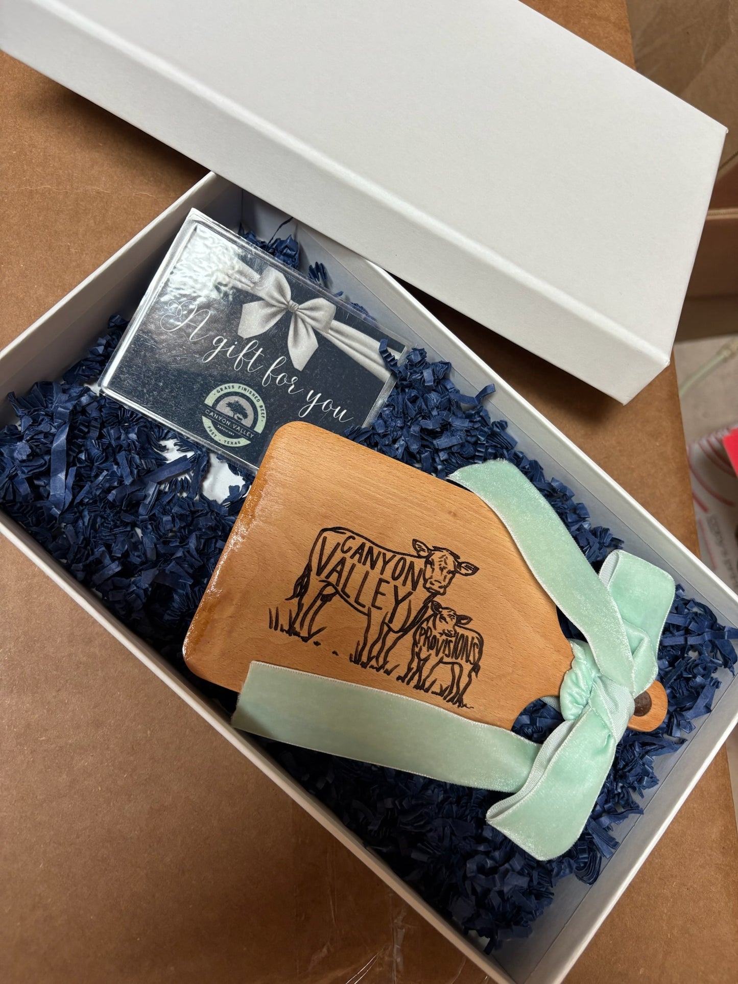 Gift Card with Card & Cutting Board